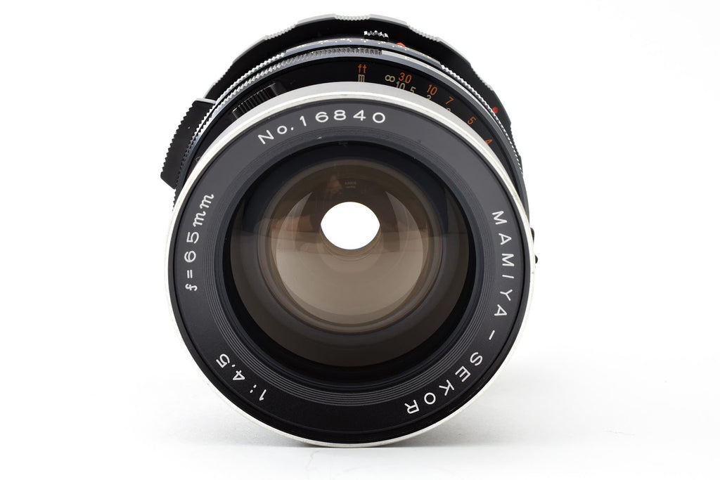 ★美品★ マミヤ MAMIYA MAMIYA-SEKOR 65MM F4.5 RB67用 中判レンズ 美品 動作良好 ★ #9252