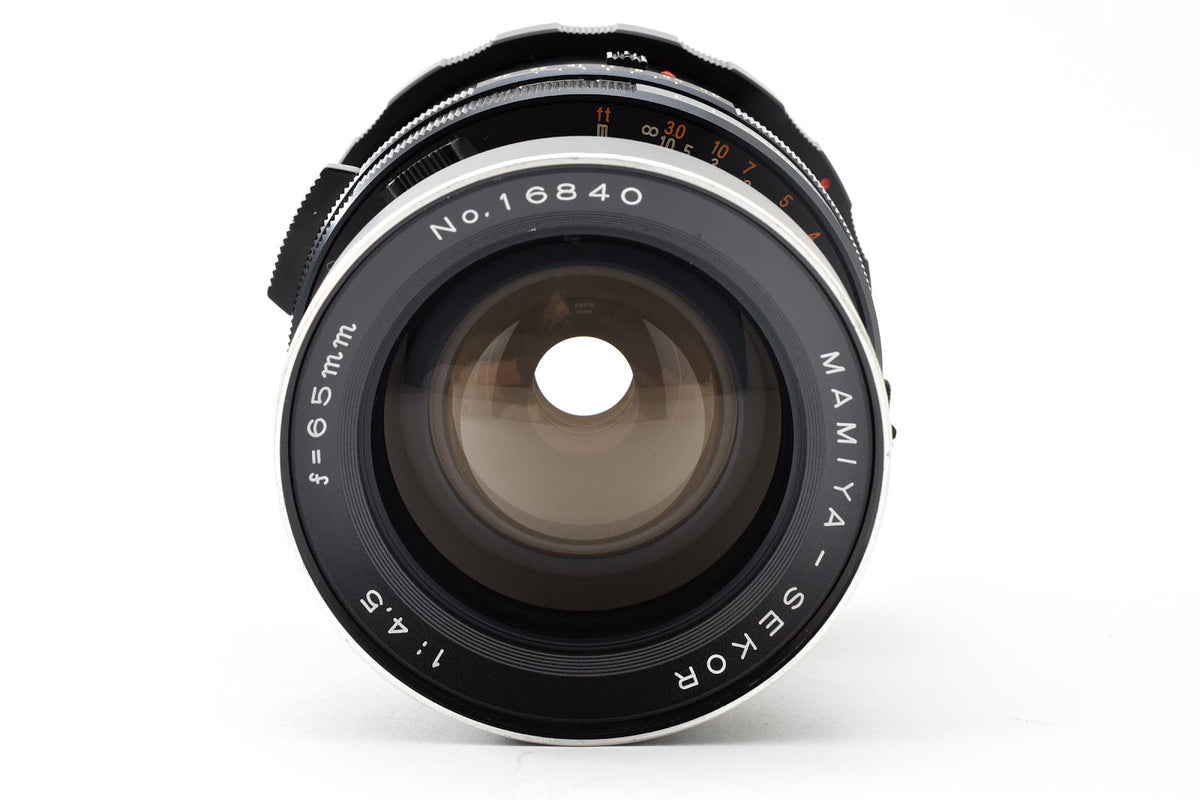 ★美品★ マミヤ MAMIYA MAMIYA-SEKOR 65MM F4.5 RB67用 中判レンズ 美品 動作良好 ★ #9252