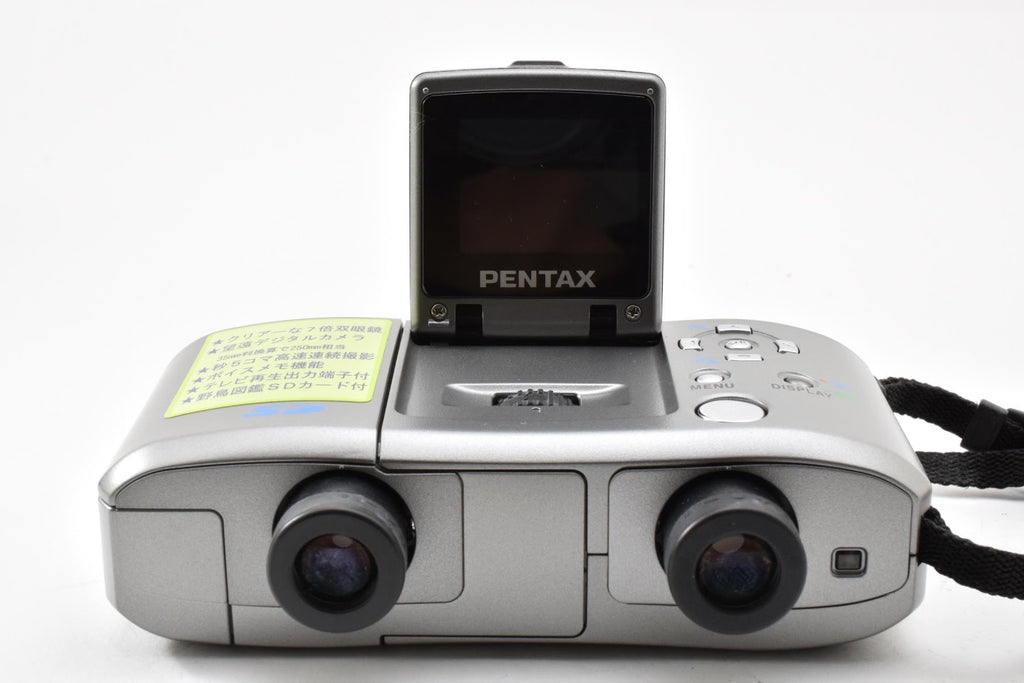 ★訳あり品大特価★ ペンタックス PENTAX DIGIBINO DB200 双眼鏡 デジタルカメラ 液晶難有 ★ #8880