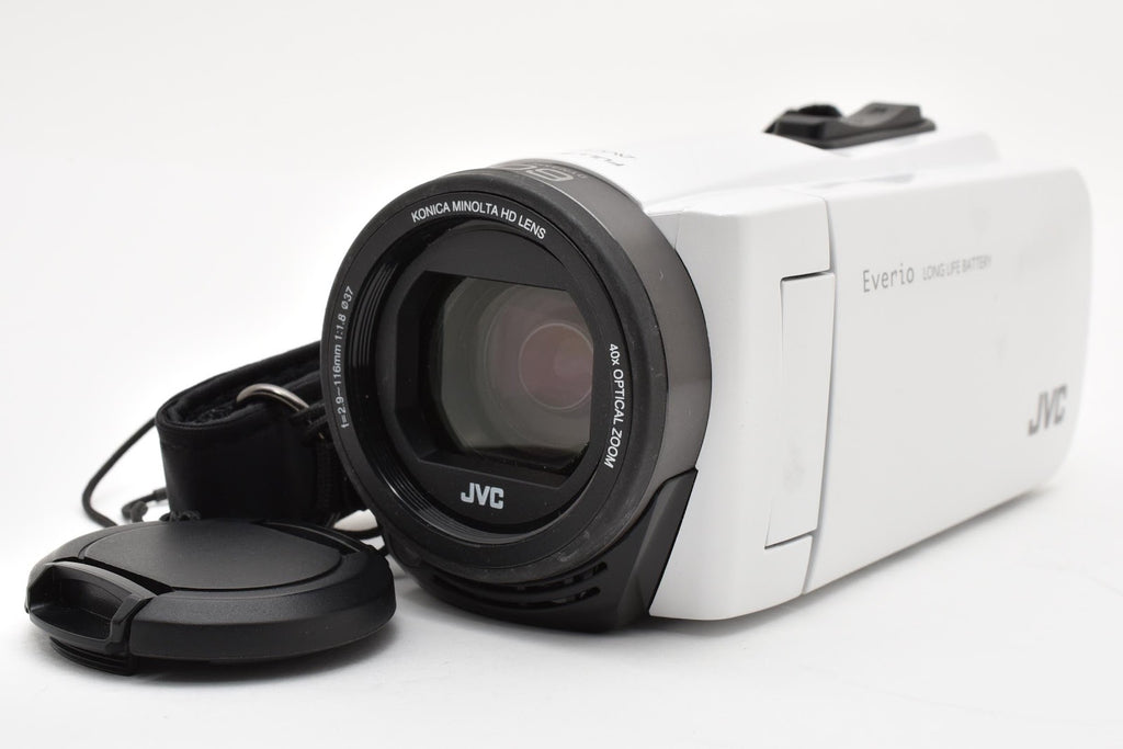 ★良品★ JVC JVC GZ-F270-W WHITE ビデオカメラ ★ #8639