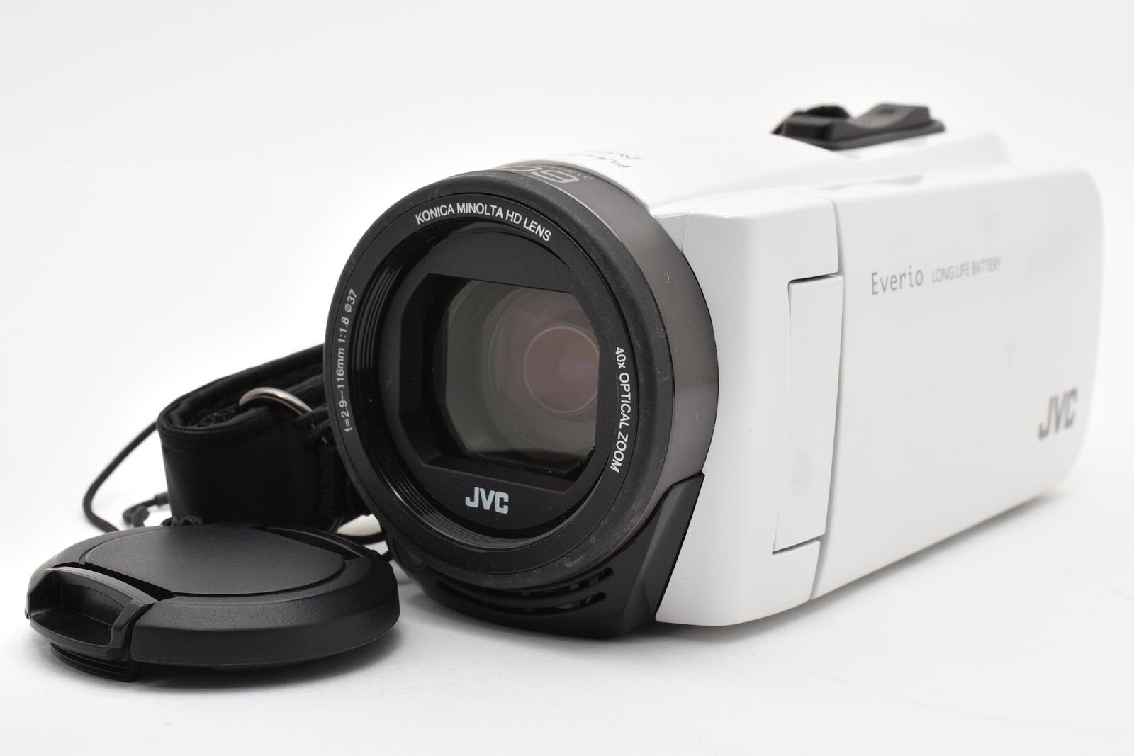 ★良品★ JVC JVC GZ-F270-W WHITE ビデオカメラ ★ #8639