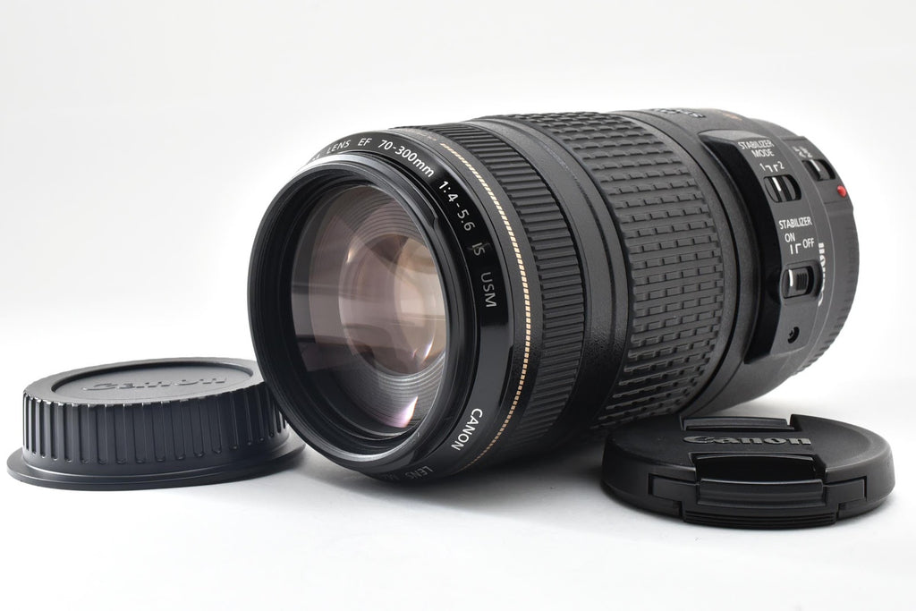 ★美品★ キヤノン CANON EF70-300MM F4-5.6 IS USM 望遠ズームレンズ 美品 光学クリア 動作良好 ★ #9164