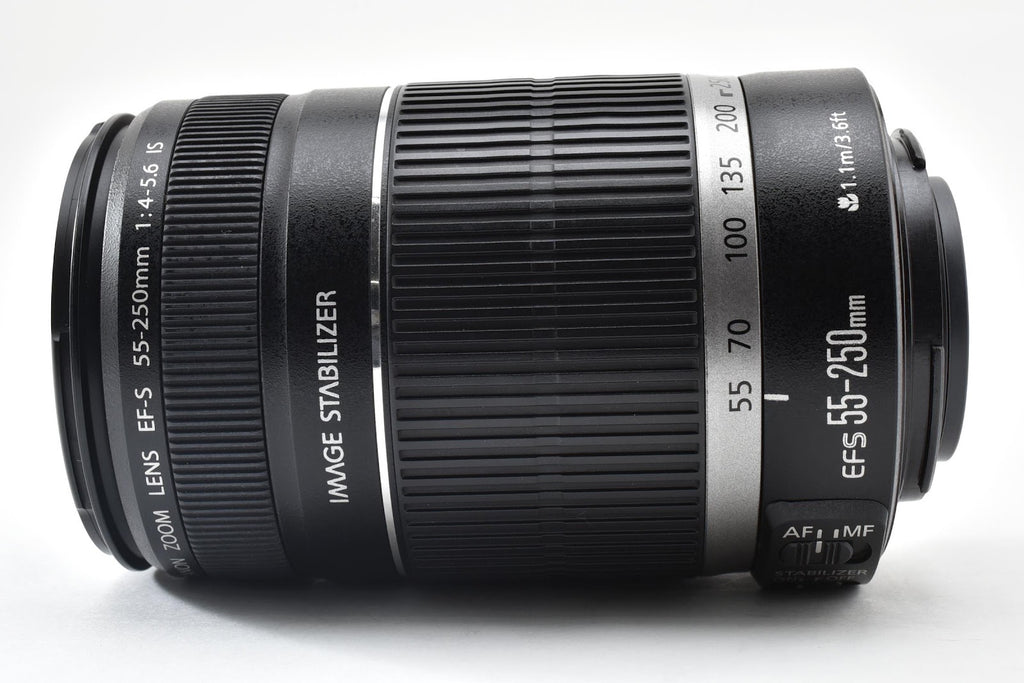 ★美品★ キヤノン CANON EF-S 55-250MM F4-5.6 IS デジタルカメラ用レンズ ★ #9160