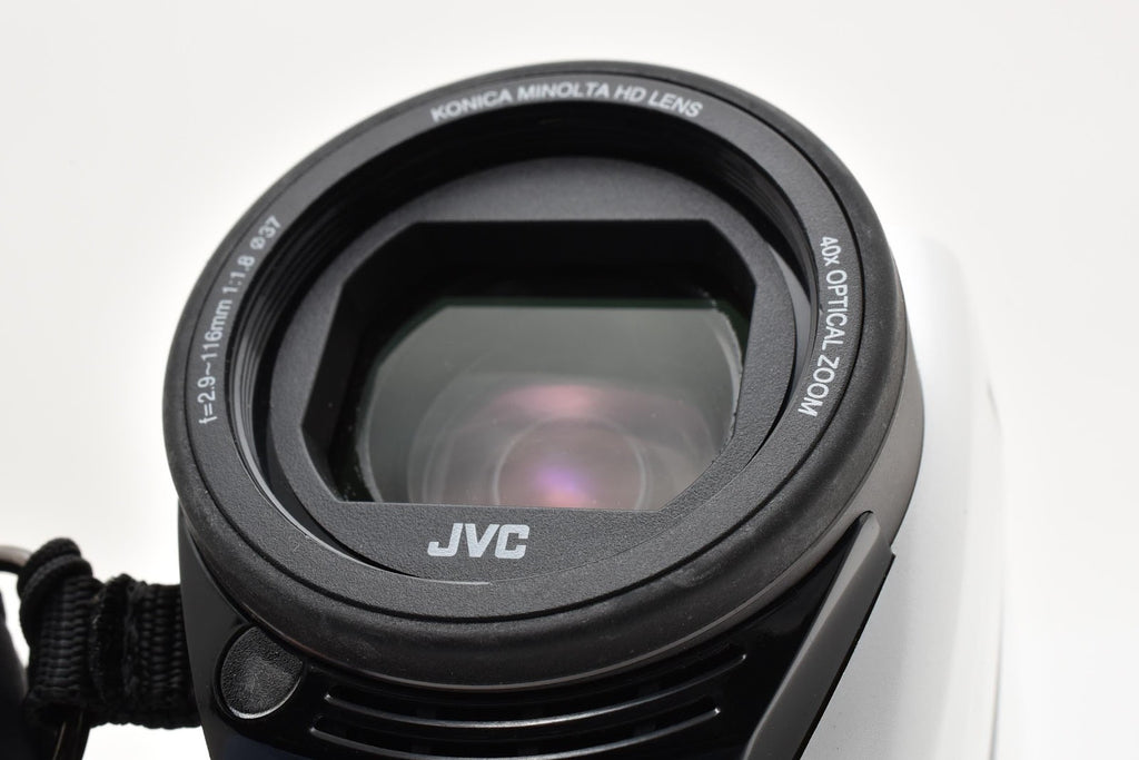 ★良品★ JVC JVC GZ-F270-W WHITE ビデオカメラ ★ #8639