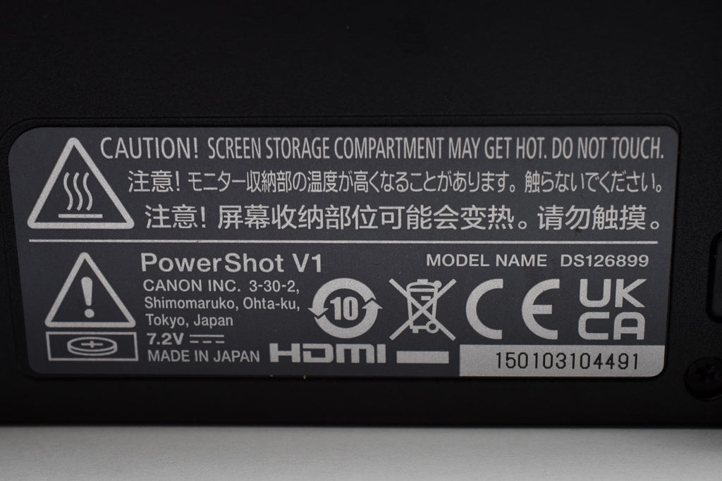 ★元箱付き美品★ キヤノン CANON POWERSHOT V1 デジタルカメラ ★ #9268