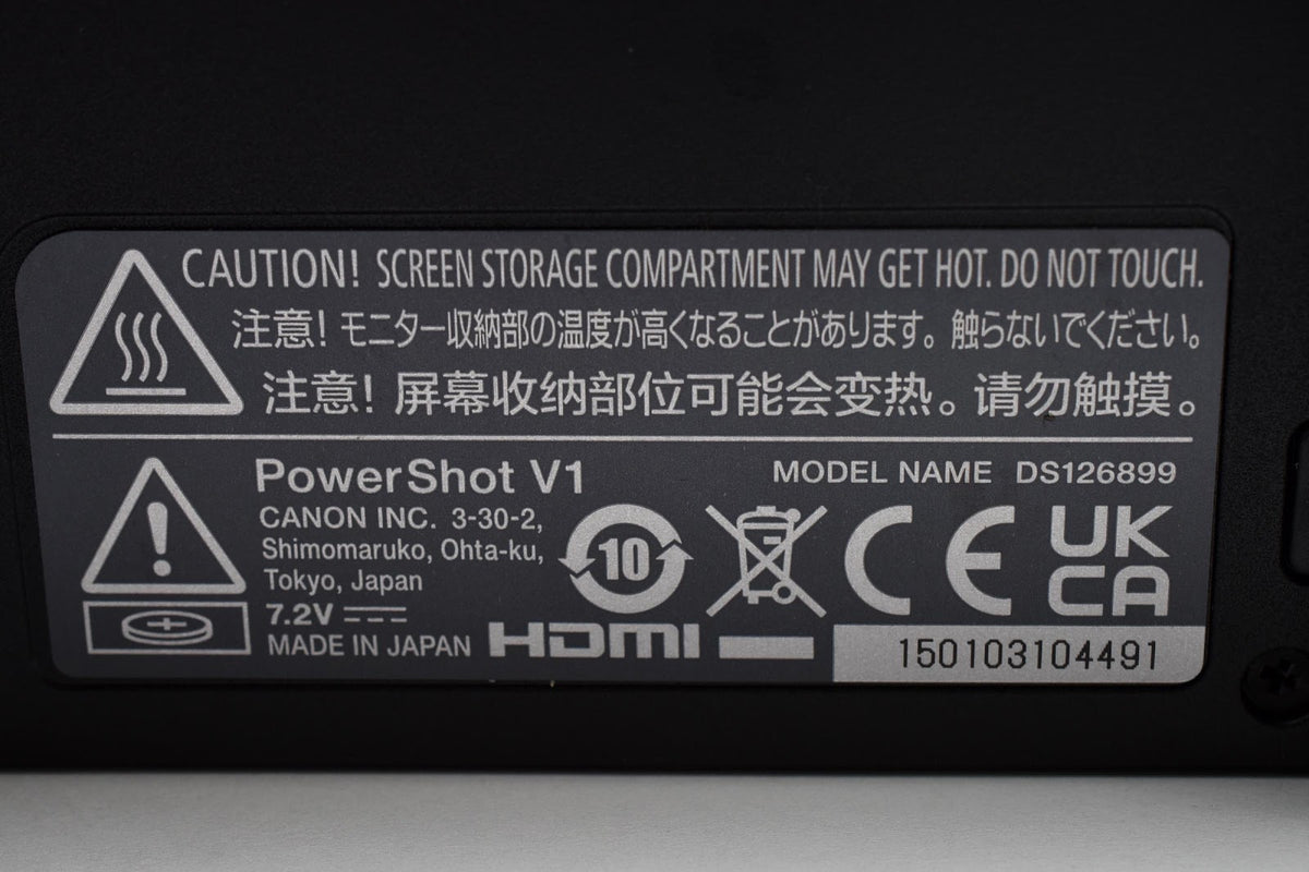★元箱付き美品★ キヤノン CANON POWERSHOT V1 デジタルカメラ ★ #9268