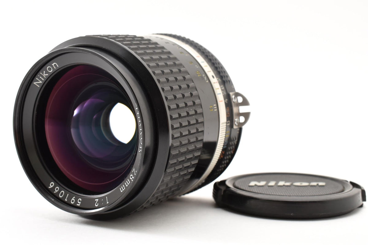 ★美品★ ニコン Nikon AI-S NIKKOR 28MM F2 591万台 レンズ ★ #9226