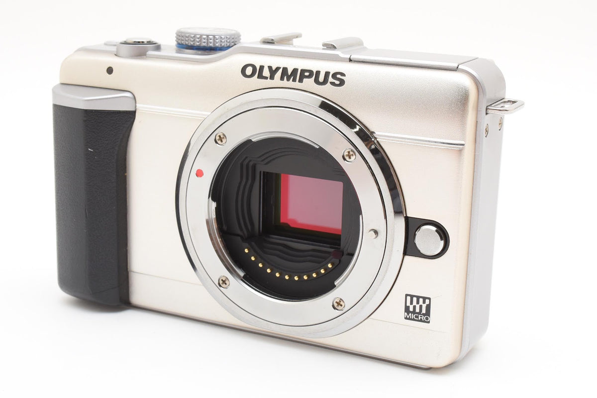 ★良品★ オリンパス Olympus ショット数5746回 E-PL1 シルバー ボディ ミラーレス一眼 ★ #9205