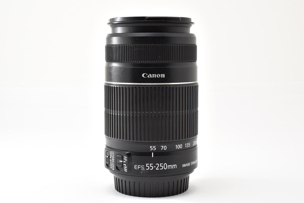 ★良品★ キヤノン CANON EF-S 55-250MM F4-5.6 IS II 望遠ズームレンズ 外観良好 カビあり 動作OK ★ #9346