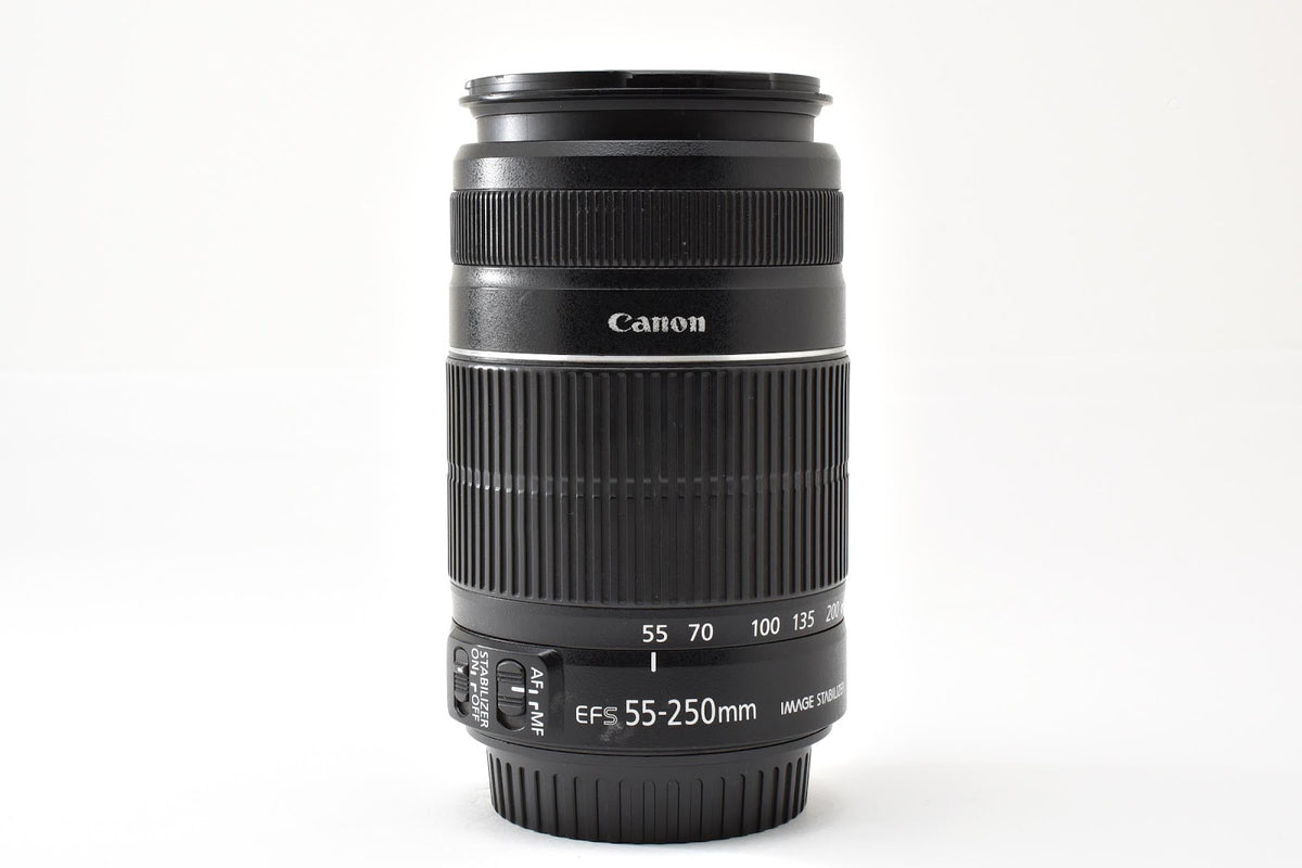 ★良品★ キヤノン CANON EF-S 55-250MM F4-5.6 IS II 望遠ズームレンズ 外観良好 カビあり 動作OK ★ #9346