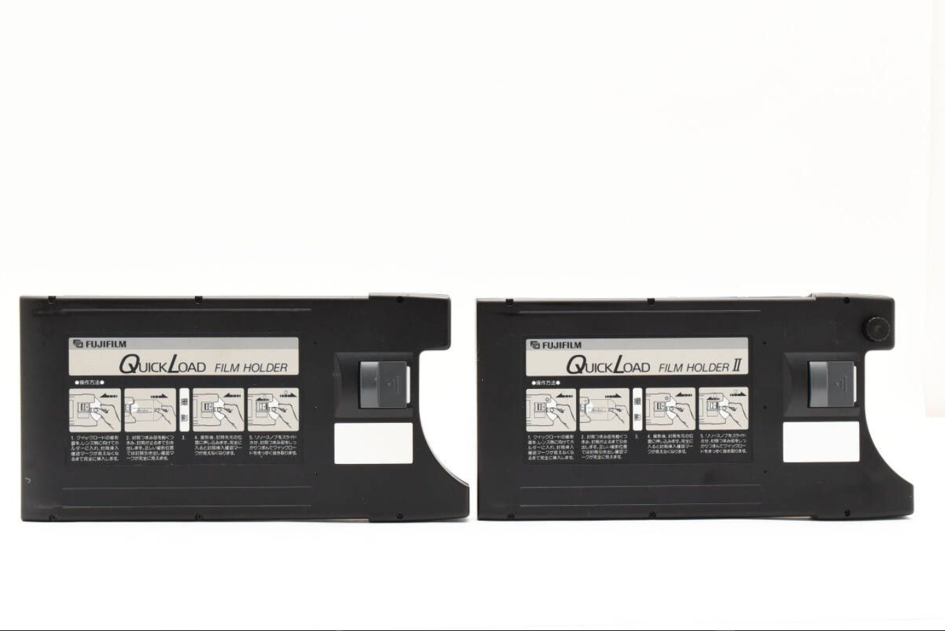★2個セット★ 富士フィルム FUJIFILM Quik Load Film holder ＆ Quik Load Film holder<!-利用不可文字-!>U★ L50#4793