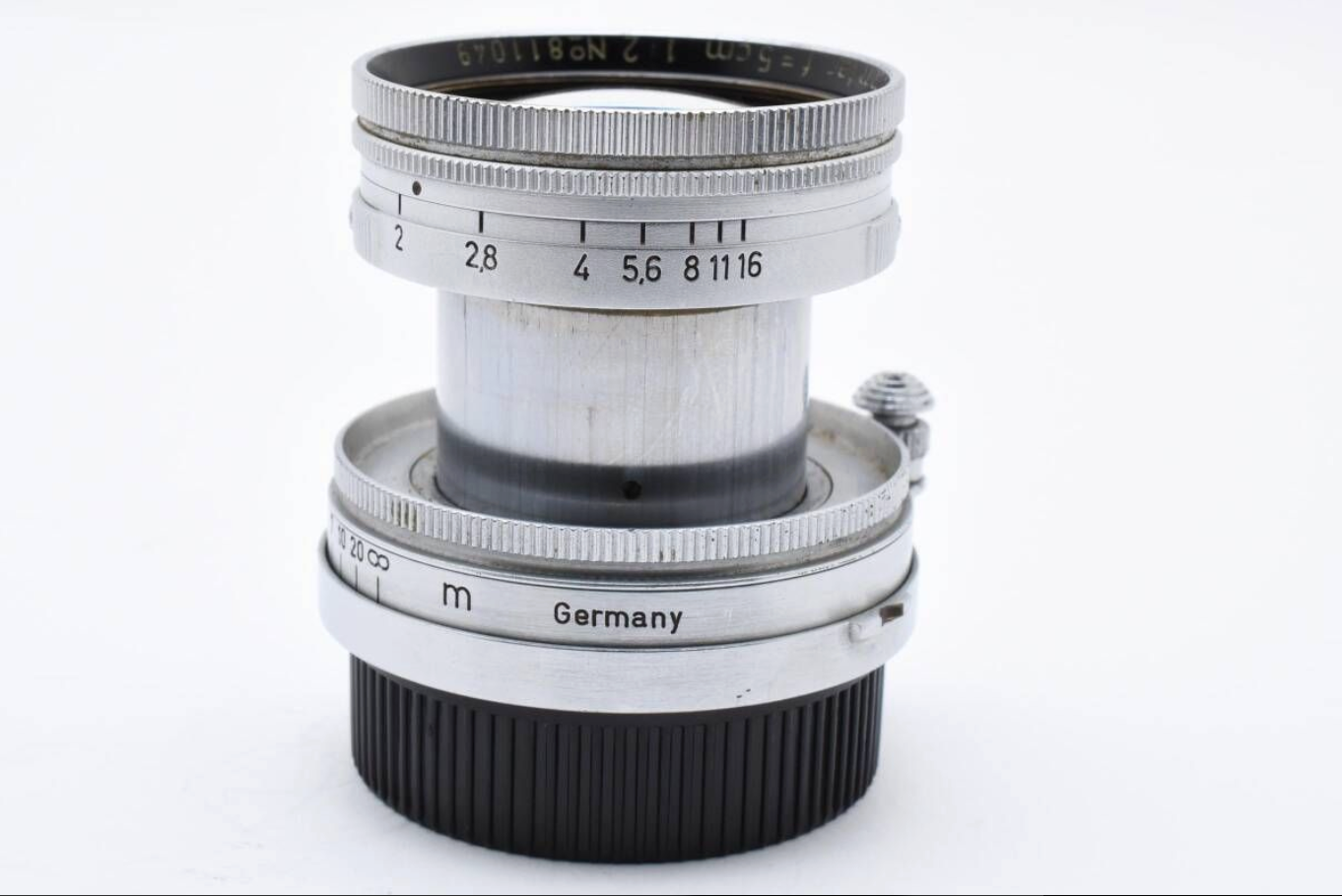 ★ ライカ Leica Summitar 5cm 50mm F2 後期型 81万台 ★ L398#5420