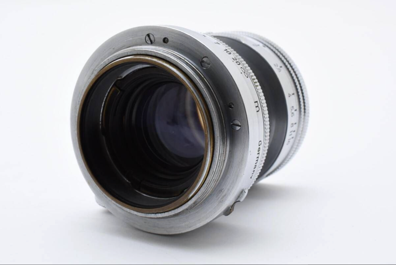 ★ ライカ Leica Summitar 5cm 50mm F2 後期型 81万台 ★ L398#5420