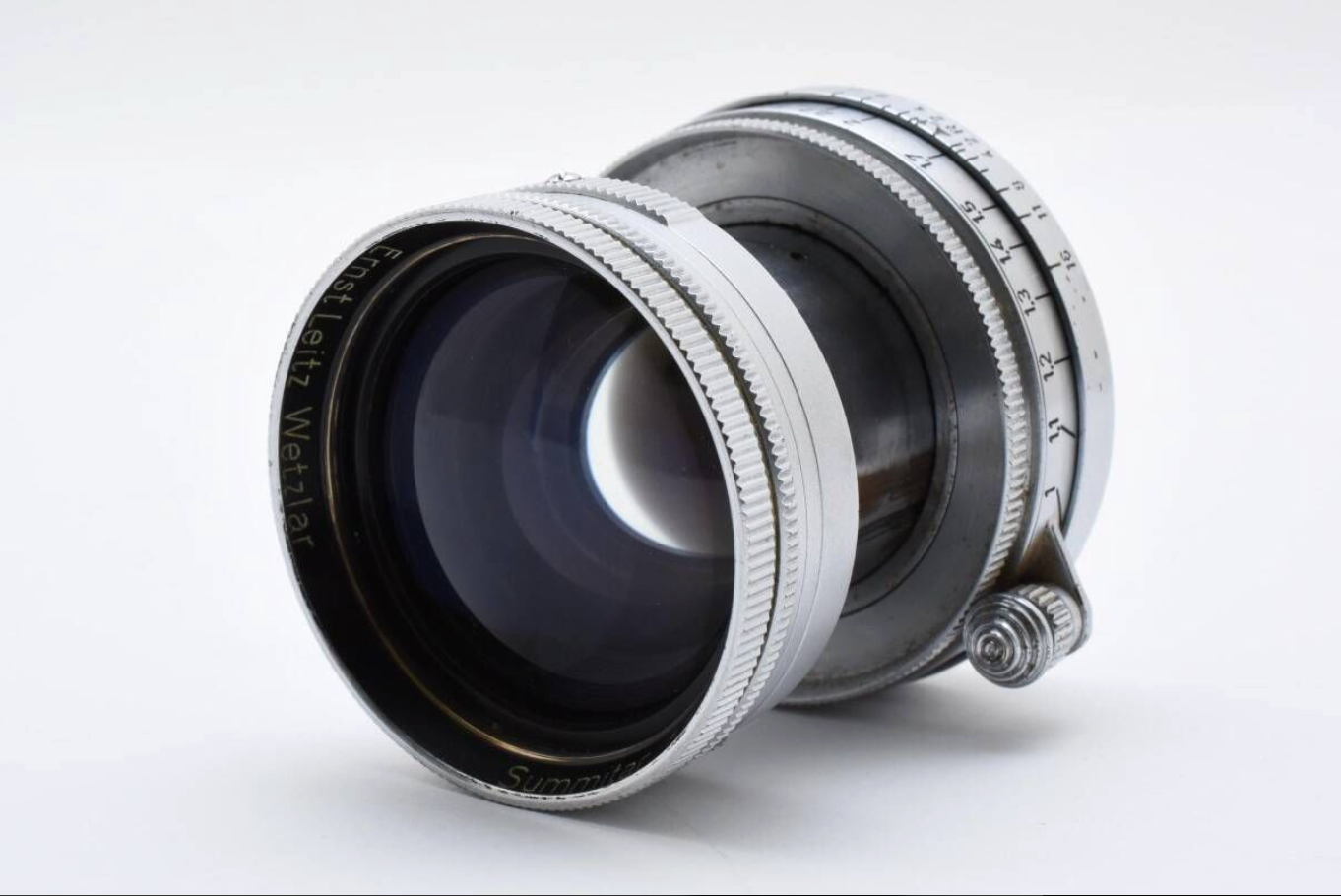 ★ ライカ Leica Summitar 5cm 50mm F2 後期型 81万台 ★ L398#5420