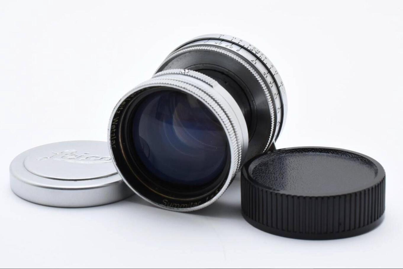 ★ ライカ Leica Summitar 5cm 50mm F2 後期型 81万台 ★ L398#5420
