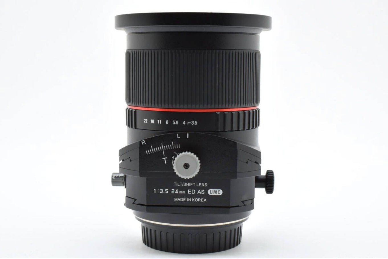 ★希少美品★ サムヤン SAMYANG T-S 24mm F3.5 キヤノンEFマウント マニュアルフォーカスレンズ ★ L19#6645