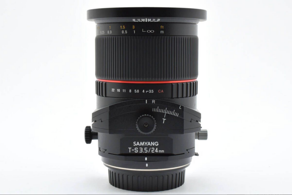 ★希少美品★ サムヤン SAMYANG T-S 24mm F3.5 キヤノンEFマウント マニュアルフォーカスレンズ ★ L19#6645