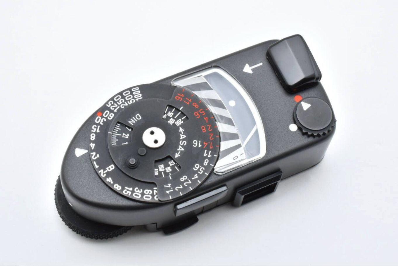 ★ Leica ライカ Meter MR メーター Black Paint ブラック ペイント ★ L14#6659