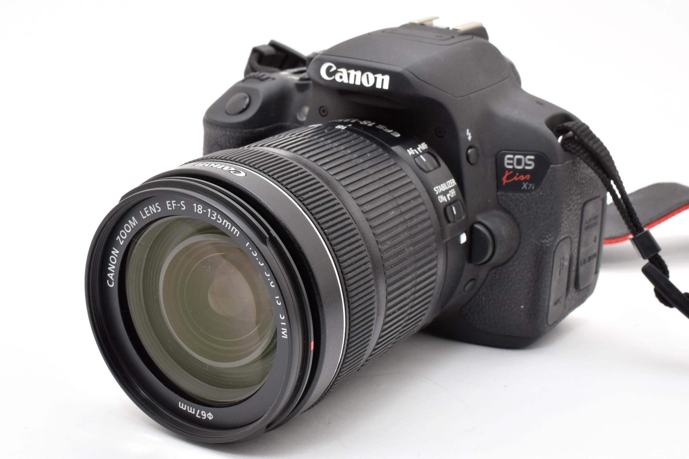 ★良品ショット数555回★ キャノン CANON EOS KISS X7I 18-135MM レンズキット ★ #8245