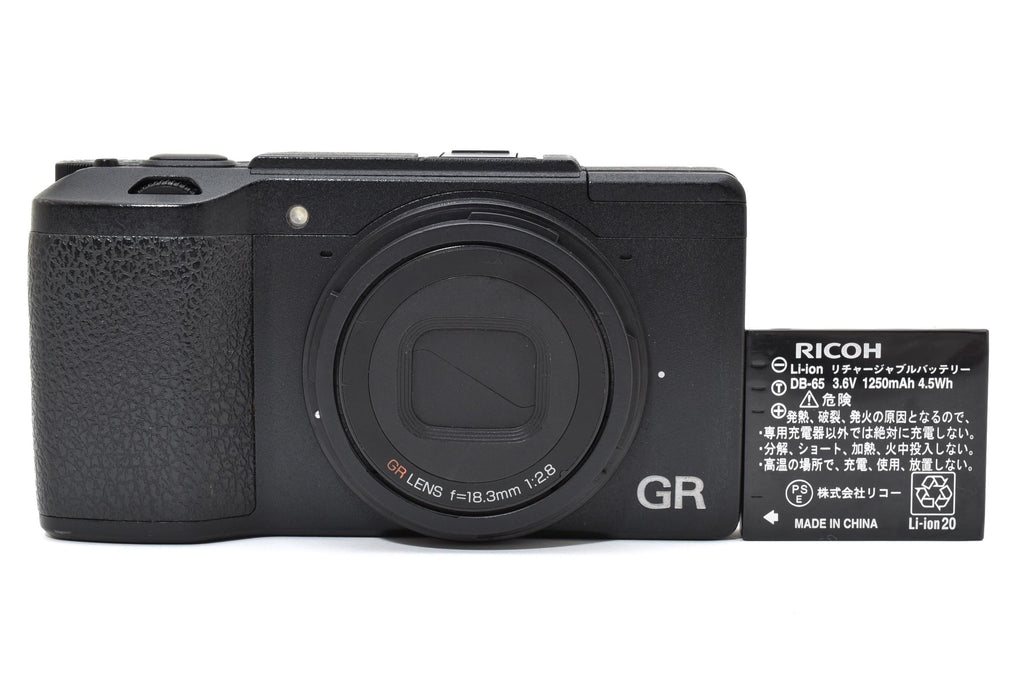 ★良品ショット数1回★ リコー RICOH GR II デジタルカメラ コンパクトカメラ ブラック ★ #8726