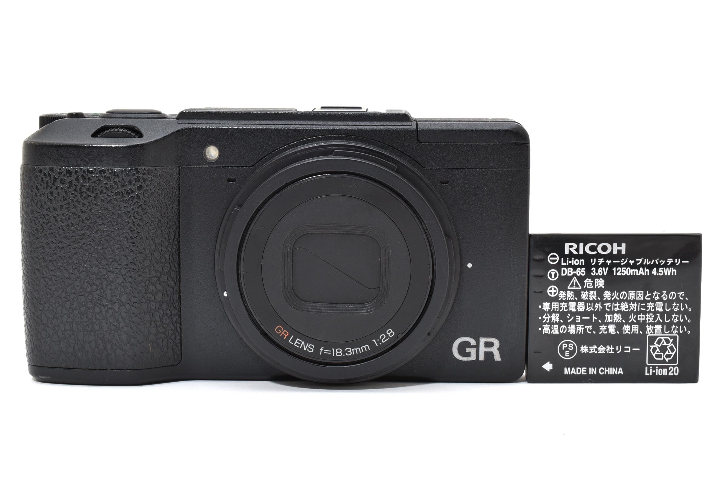 ★良品ショット数1回★ リコー RICOH GR II デジタルカメラ コンパクトカメラ ブラック ★ #8726