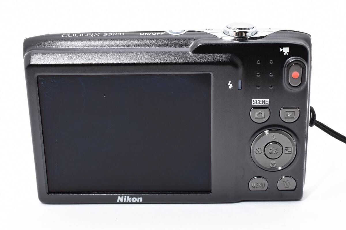 ★美品★ ニコン NIKON COOLPIX S3100 デジタルカメラ ★ #7585