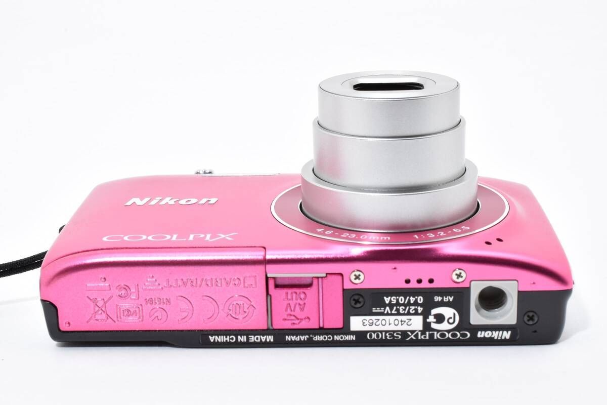 ★美品★ ニコン NIKON COOLPIX S3100 デジタルカメラ ★ #7585