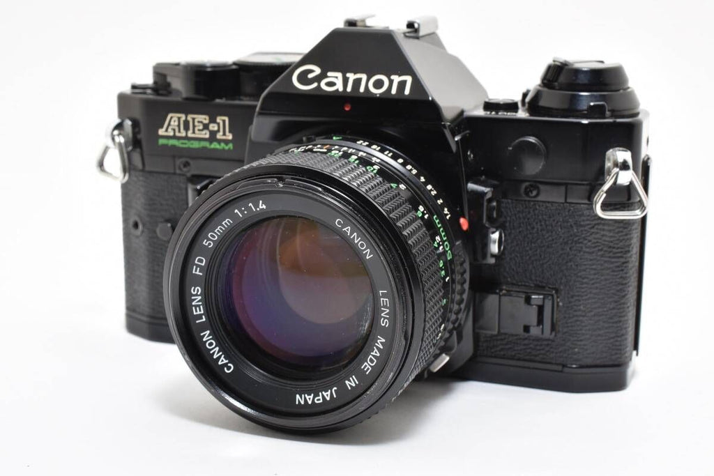★LSリペア済み★ キャノン Canon AE-1 PROGRAM ボディブラック / New FD 50mm F1.4 シャッター鳴きなし★ #7070
