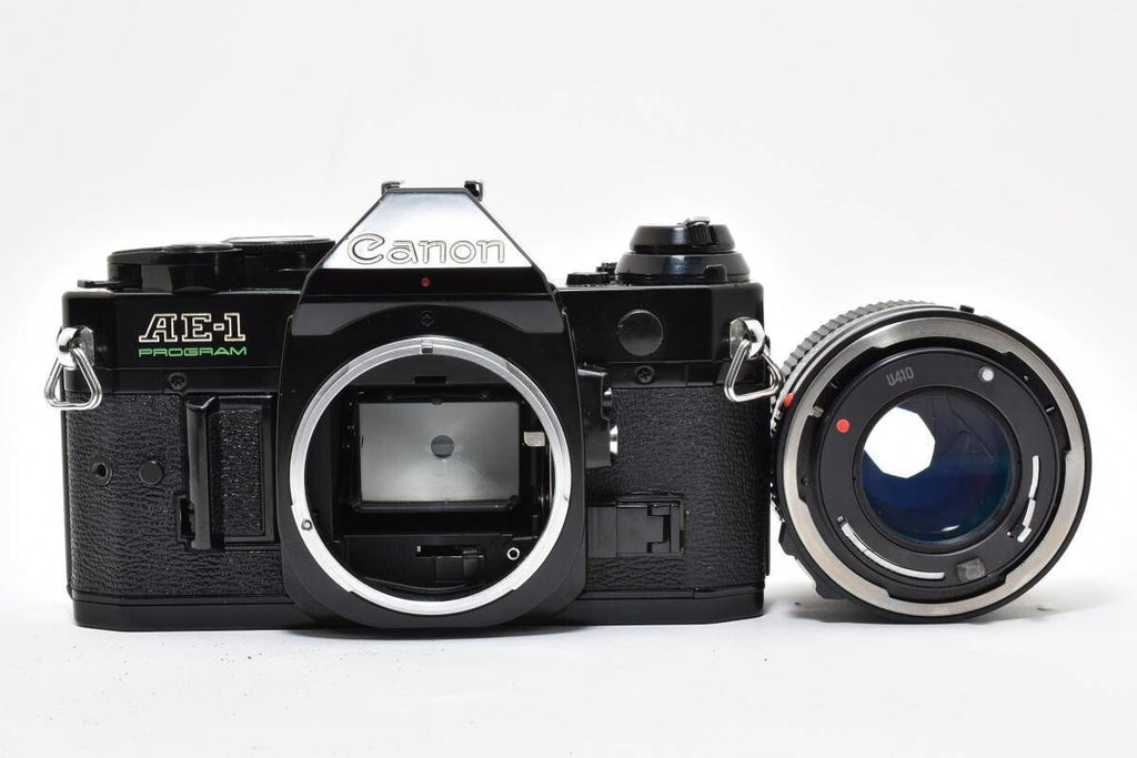 ★LSリペア済み★ キャノン Canon AE-1 PROGRAM ボディブラック / New FD 50mm F1.4 シャッター鳴きなし★ #7070