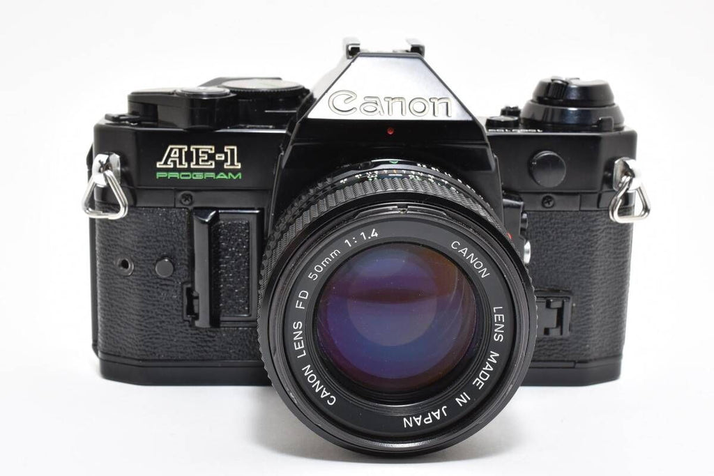 ★LSリペア済み★ キャノン Canon AE-1 PROGRAM ボディブラック / New FD 50mm F1.4 シャッター鳴きなし★ #7070