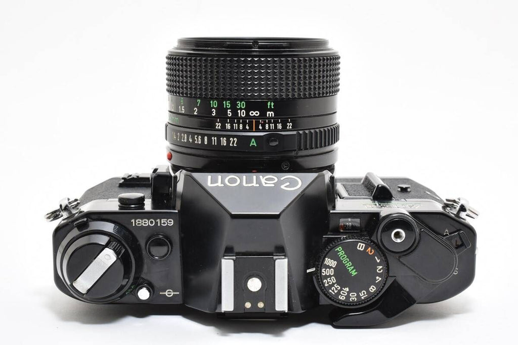 ★LSリペア済み★ キャノン Canon AE-1 PROGRAM ボディブラック / New FD 50mm F1.4 シャッター鳴きなし★ #7070