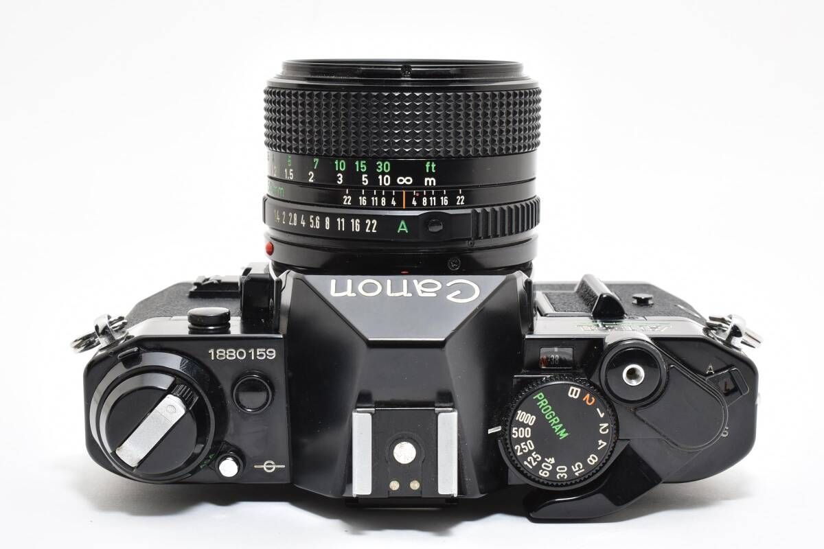 ★LSリペア済み★ キャノン Canon AE-1 PROGRAM ボディブラック / New FD 50mm F1.4 シャッター鳴きなし★ #7070