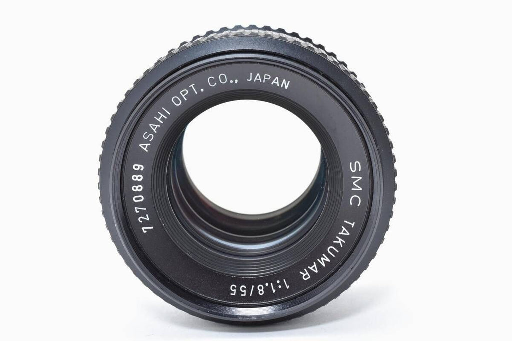 ★LS整備済み★ ペンタックス PENTAX SMC TAKUMAR 55MM F1.8 ブラック M42マウント 単焦点レンズ ★ #7785