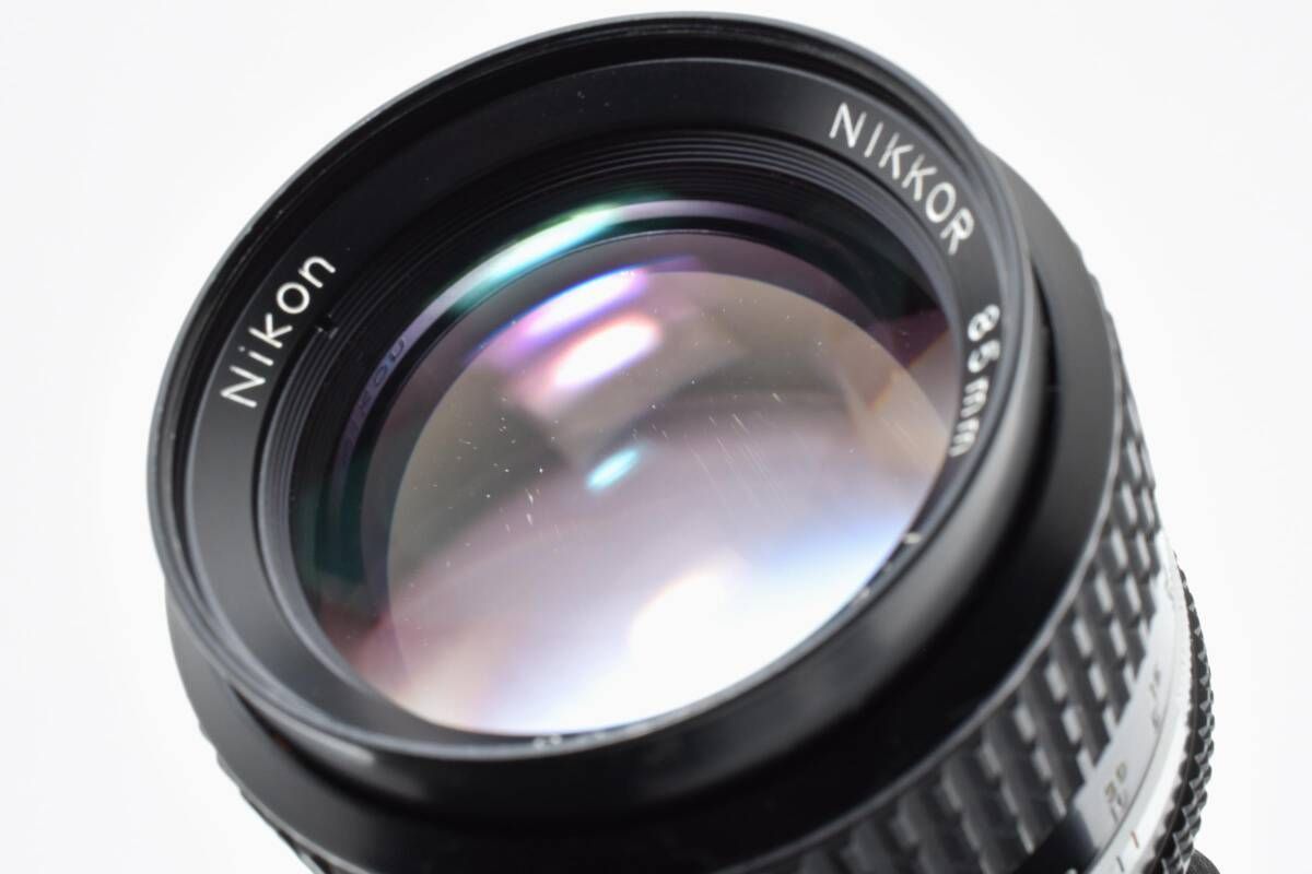★美品★ ニコン Nikon AI-S NIKKOR 85mm F2 マニュアルレンズ ★ #7189