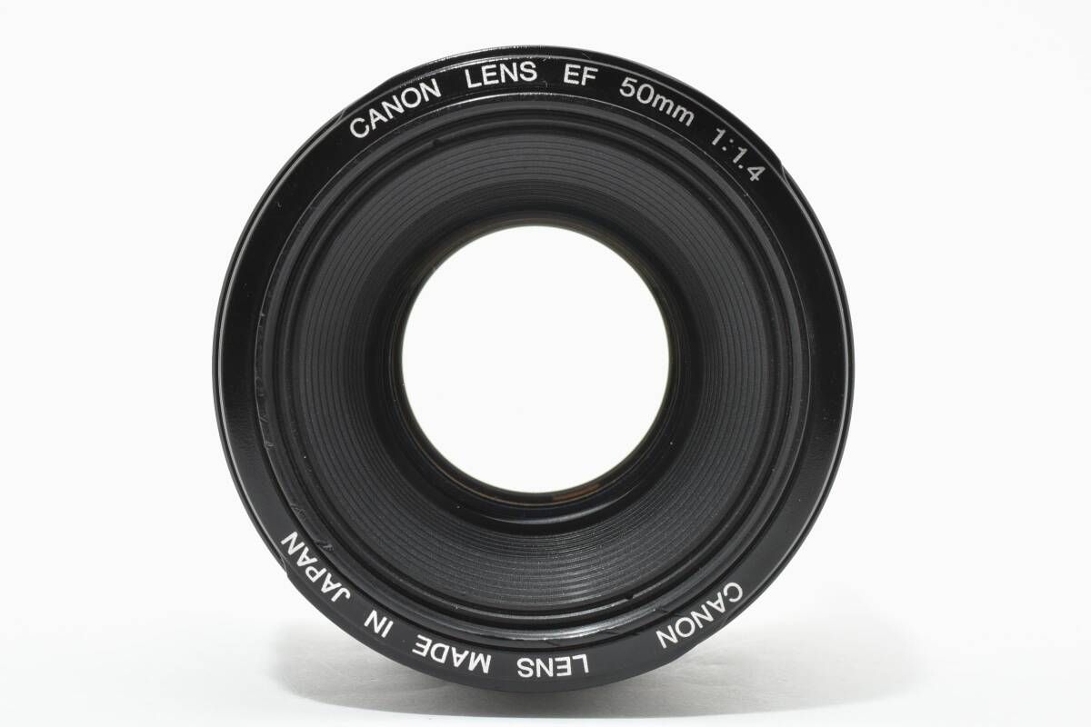 ★良品★ キヤノン Canon EF50MM F1.4 USM ブラック フルサイズ対応 AF単焦点レンズ ★ L10#7984