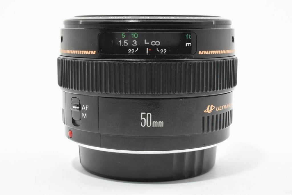★良品★ キヤノン Canon EF50MM F1.4 USM ブラック フルサイズ対応 AF単焦点レンズ ★ L10#7984