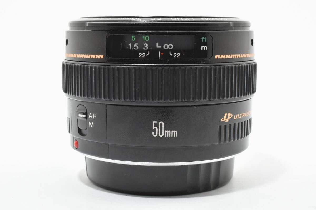 ★良品★ キヤノン Canon EF50MM F1.4 USM ブラック フルサイズ対応 AF単焦点レンズ ★ L10#7984