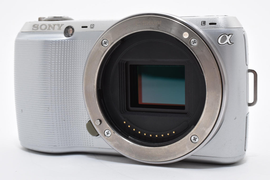 ★良品★ ソニー SONY NEX-C3 シルバー ショット数26,496回 ミラーレス一眼カメラ ★ L33#8024