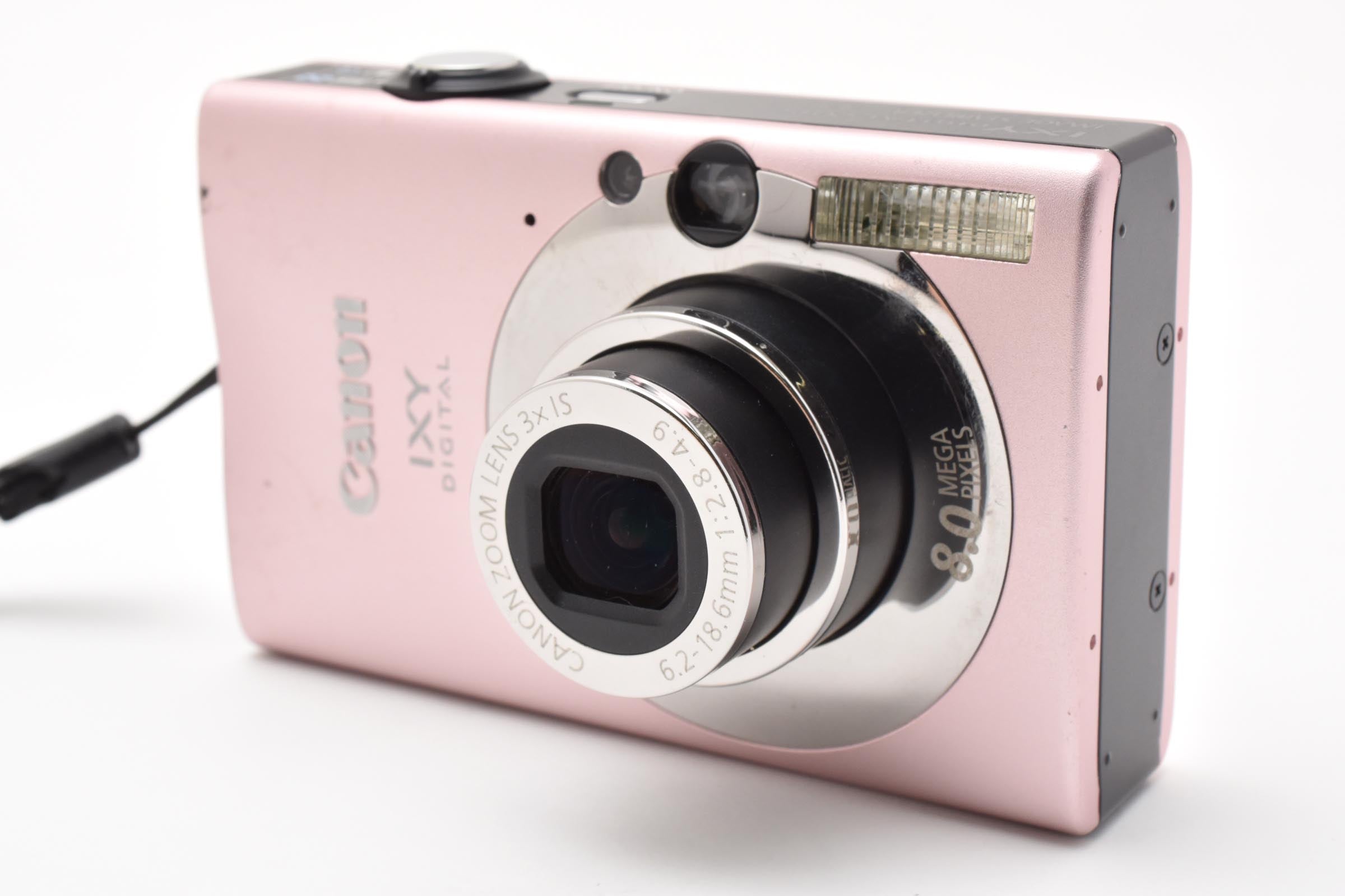 ★美品★ キヤノン CANON IXY DIGITAL 20IS ピンク デジタルカメラ ★ L16#8248