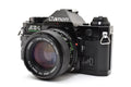 ★良品シャッター鳴きなし★ CANON AE-1 PROGRAM ボディ ブラック NewFD 50mm f1.4 フィルム一眼レフカメラ ★ #8365