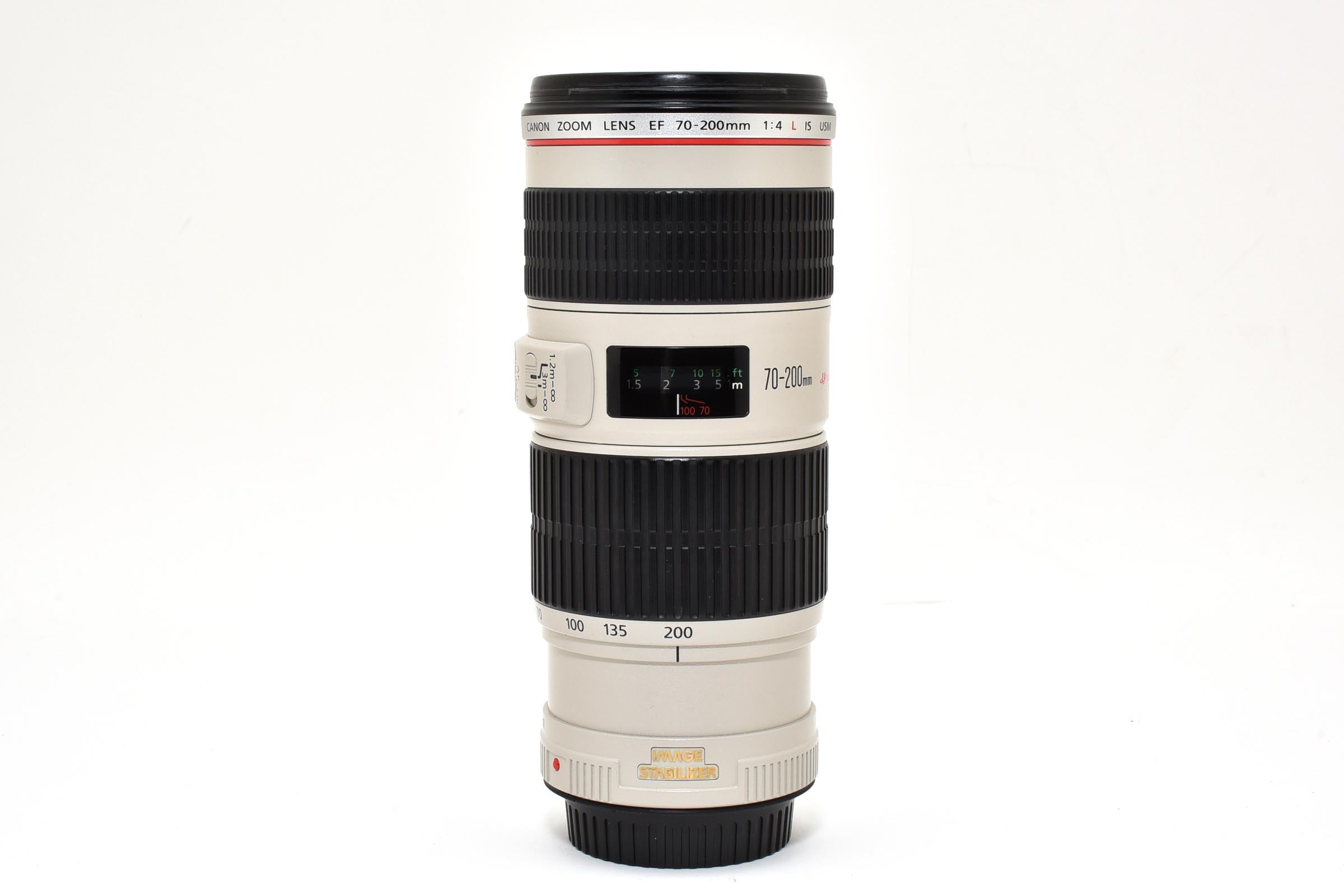 ★良品★ キヤノン Canon EF70-200MM F4L IS USM ホワイト 望遠ズームレンズ ★ L49#7915