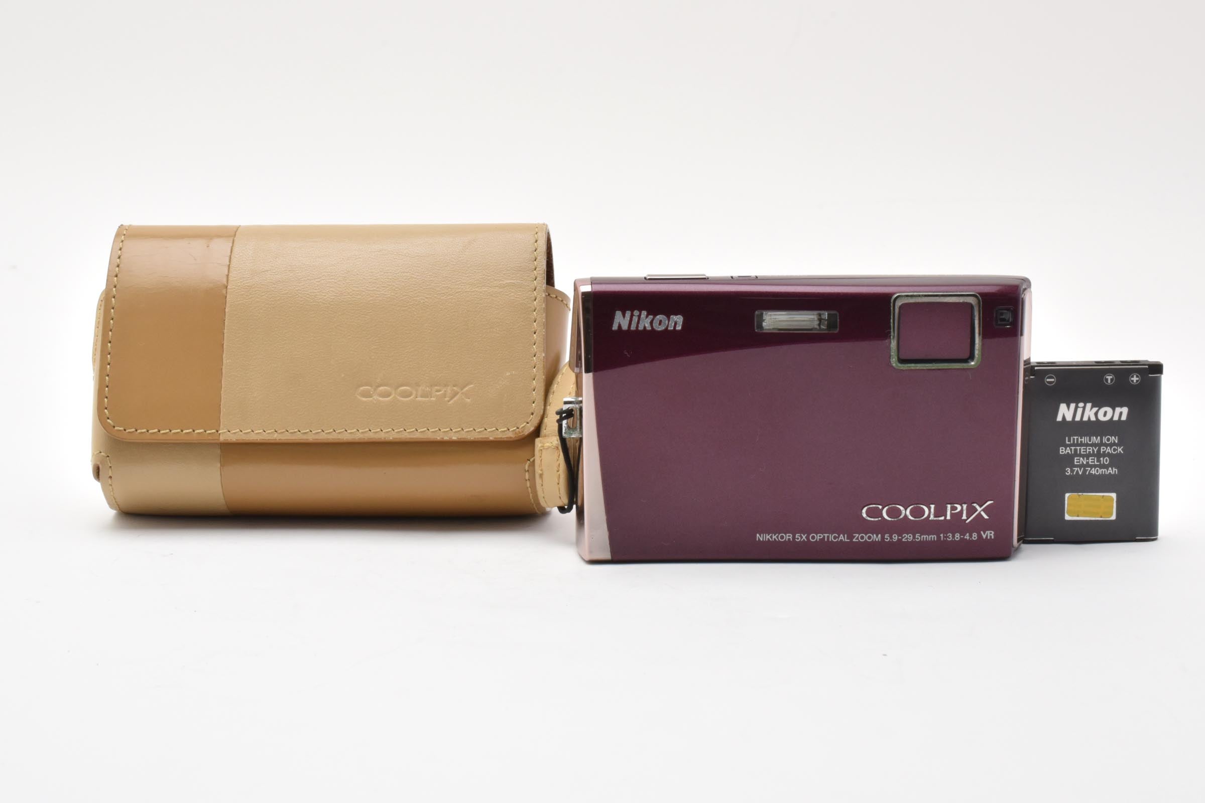 ★良品★ ニコン Nikon COOLPIX S60 コンパクトデジタルカメラ ★ L25#8249