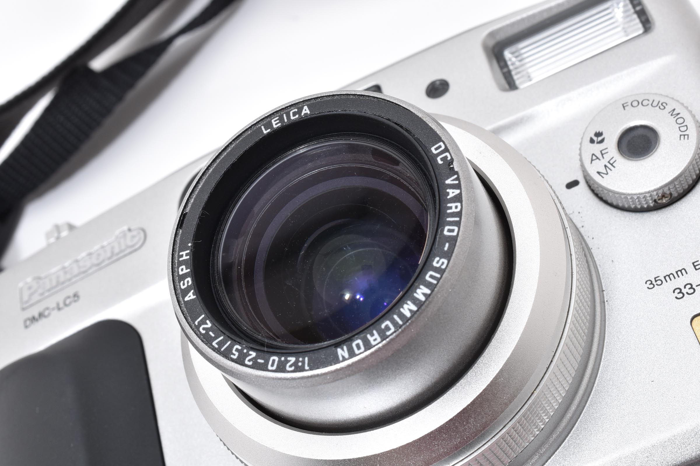 ★美品★ パナソニック Panasonic DMC-LC5 シルバー デジタルカメラ 希少動作品 ★ #8335