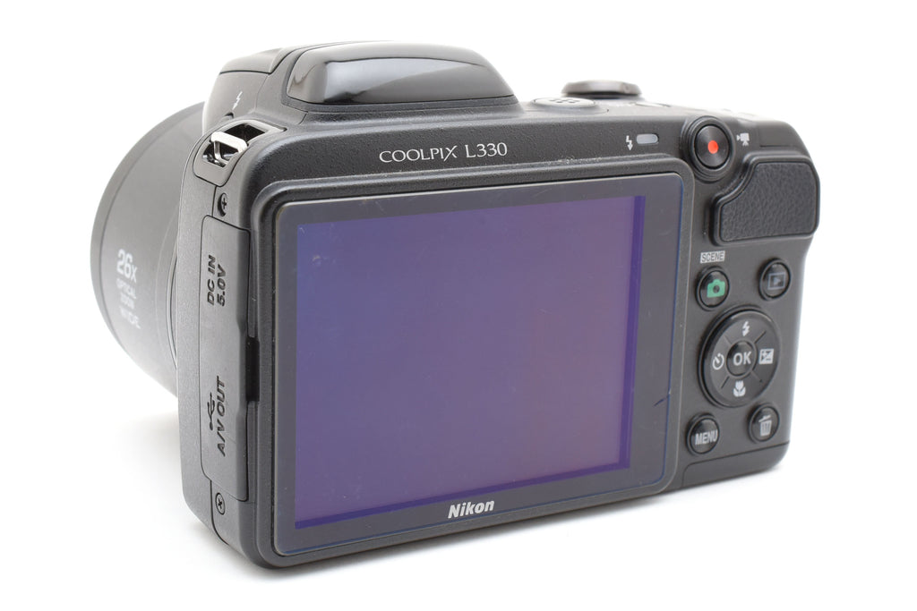 ★美品★ ニコン NIKON COOLPIX L330 ブラック デジタルカメラ 希少 ★ L33#7881
