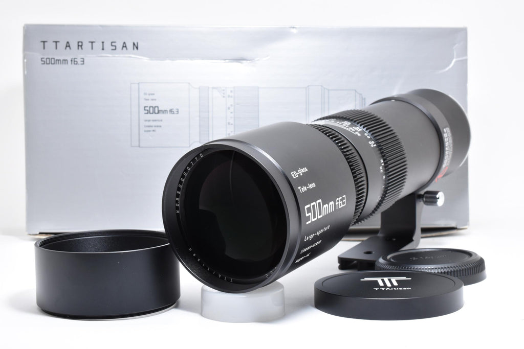 ★美品★ ティーティーアーティザン TTartisan TTARTISAN 500MM F6.3 TELEPHOTO 望遠 単焦点 レンズ ★ L19#7417