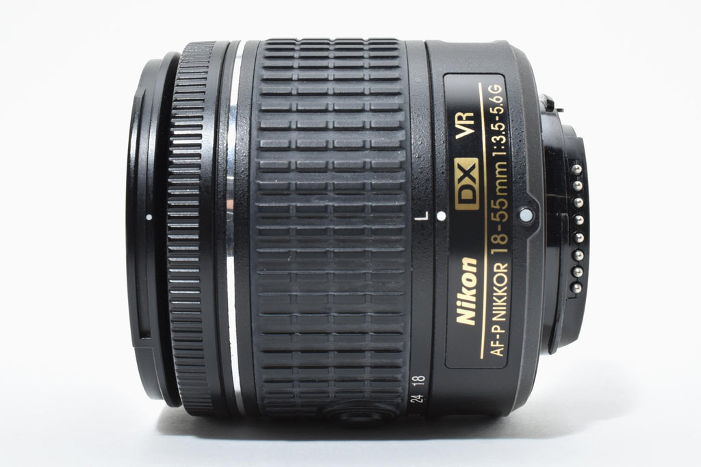★美品★ ニコン NIKON AF-P NIKKOR 18-55MM F3.5-5.6 VR ブラック 標準ズームレンズ ★ L29#7841