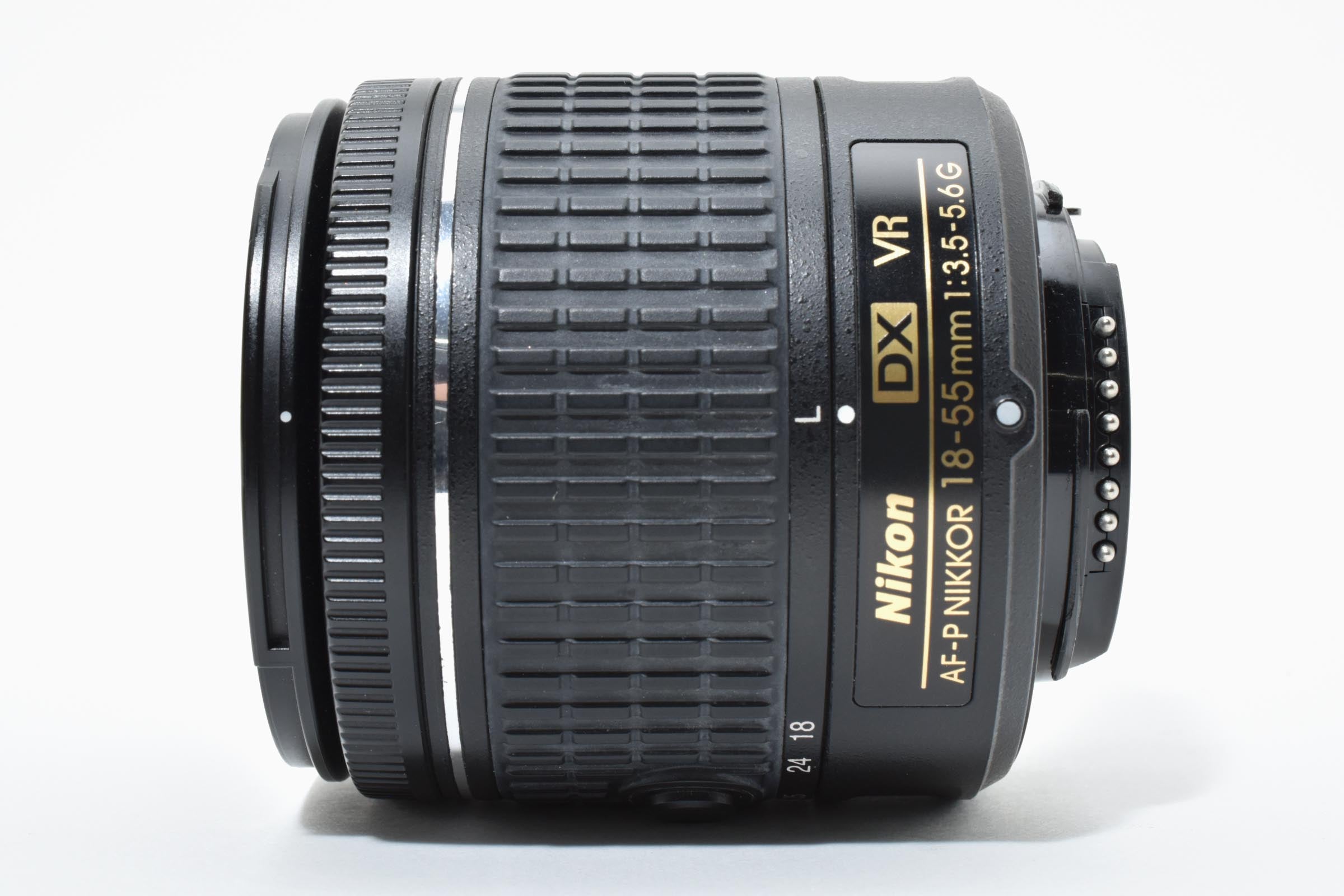 ★美品★ ニコン NIKON AF-P NIKKOR 18-55MM F3.5-5.6 VR ブラック 標準ズームレンズ ★ L29#7841
