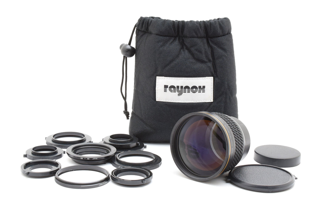 ★美品★ レイノックス RAYNOX DCR-1542 PRO ブラック 高品位テレコンバージョンレンズ ★ L55#7885