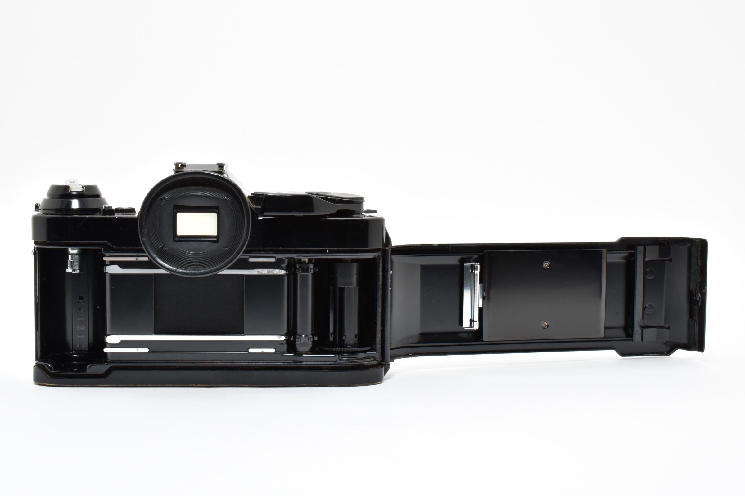 ★美品★ キヤノン Canon AE-1 PROGRAM NEW FD 50MM F1.8 シャッター鳴きなし ブラック 一眼レフ ★ #6606
