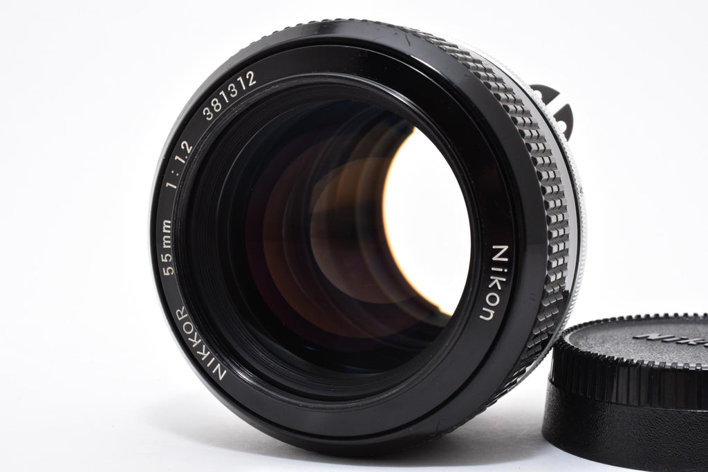 ★美品★ ニコン NIKON NEW NIKKOR AI改 55mm F1.2 ブラック 大口径 単焦点レンズ ★ L21#7956